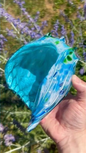 Glass conch shell SALE tonight 730 EST Facebook: Keith Cerone Glass