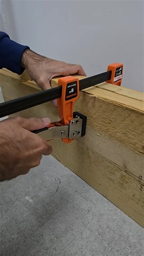 Construmixtools | Stop chasing runaway boards when you’re gluing or screwing. 🔧 This 8-inch bar clamp set locks your workpieces in place with up to 600 lbs... | Instagram