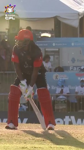 Chris Gayle breaks his bat 😱😱😱 #CPL24 #CricketPlayedLouder #BiggestPartyInSport #Reels #ChrisGayle | CPL T20