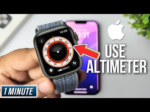 How to Use Altimeter Apple Watch