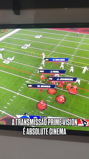 A transmissão exclusiva Prime Vision com Next Gen Stats do @primevideosportbr nos jogos de Thursday Night Football é uma das coisas que fazem o NFL Game Pass valer MUITO a pena 🙌🏽 @nflondazn | Lucyen Costa