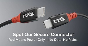 New Secure USB-C Charging Cables from Plugable : 240W Charging Without Data Risks