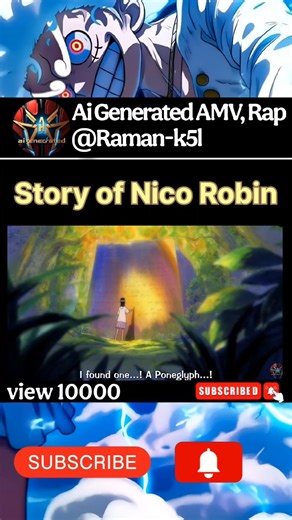 Story of Nico robin #nicorobin #onepiece #onepiececharacter