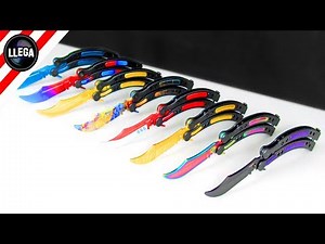 8 Trucos Con Cuchillo o Navaja Mariposa Del CS:GO | Aperturas Nivel Principiante
