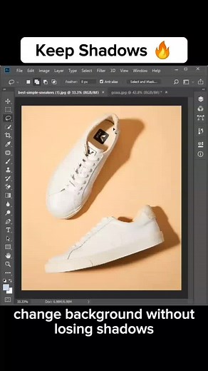 Changing Background Color in Photoshop While Keeping Shadows: Tutorial