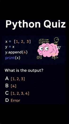 What is the output of this program in python #python #pythonprogramming