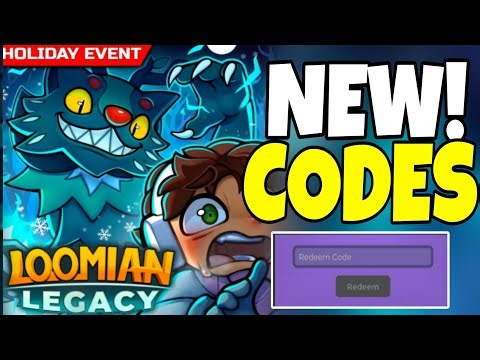 ❄️HOLIDAY EVENT!☃️LOOMIAN LEGACY UPDATE CODES IN 2025 - ROBLOX LOOMIAN LEGACY CODES