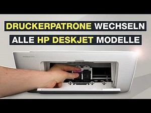 Replacing HP printer cartridges 🔄 All DeskJet models Series 2000 + 3000 & 4000 | 2820e - Testventure