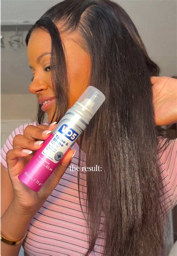 Tame & Shine ✨ Caution: Extreme levels of shine if you use this product. #VO5 #ShinyHair #HairResults #StylingTips #HealthyHair