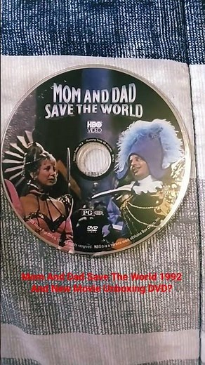 Mom And Dad Save The World 1992 And New Movie Unboxing DVD? 📀🍄🔫🌌🌠☄️💥⚔️