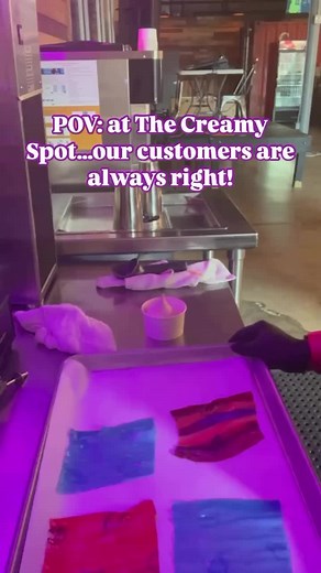 Fruit Roll-Up Ice Cream Burrito at The Creamy Spot