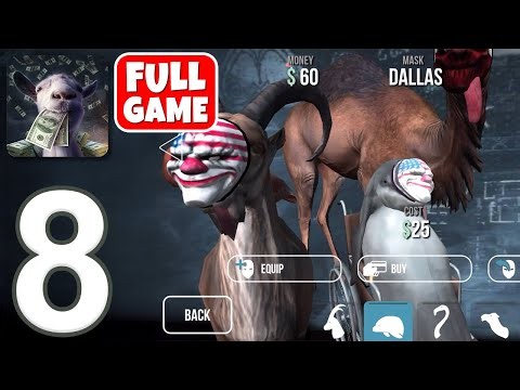 Goat Simulator: PAYDAY - Gameplay Walkthrough Part 8 - Full Game & Ending (iOS, Android)