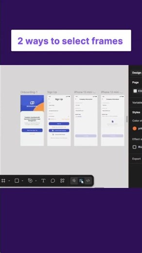 2 Ways to Select Layers Faster in Figma #figma #figmatutorial #uidesign #shorts #beginners