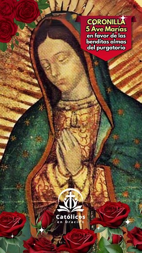 Coronilla a las Almas del Purgatorio: Ave Marías y Oración