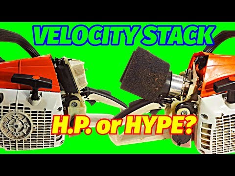 Stihl Chainsaw Dyno Test – Does a Velocity Stack Really Add Power?