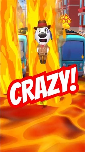 Talking Explorer Hank funny video #talkingtomgoldrun