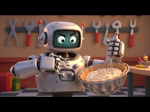 The Robot Who Baked a Pie | Best Nursery Rhymes and Kids Songs Collection