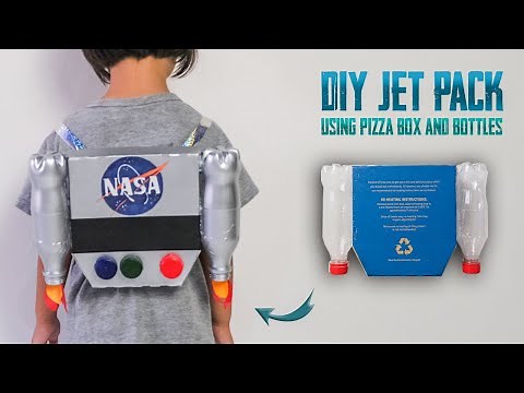 DIY I How to Make a Jet Pack I Recycle Plastic Bottles
