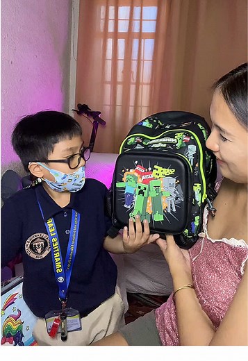 Stylish Minecraft Backpack for School Kids