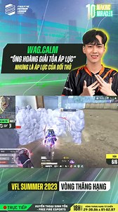 955 reactions · 54 comments | Cũng là giải tỏa áp lực nhưng lại là áp lực của đối thủ =]] Lần đầu ra sân chuyên nghiệp nên em WAG.Calm có vẻ hơi choáng váng chút thôi mà  #FreeFire #VFLSummer2023 | Free Fire Esports VN | Facebook
