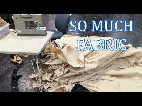 Sewing a Large Backdrop for Theater (Full Build!)