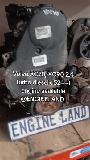 Volvo XC70 XC90 2.4 turbo diesel d5244t engine #engineland #xc70 #xc90 #d5244t