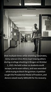 Student veteran Chris Mintz ran toward danger at Umpqua Community College in 2015 and helped save lives #Heroism #History #Oregon | The History Page