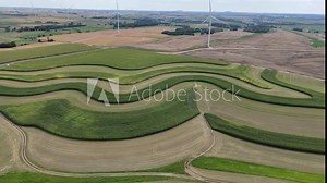 Contour Farming is a practice that involves performing farming across a field's slope. This includes tilling, planting, and cultivation. Contour farming is most effective for reducing soil erosion.