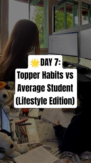 Late nights scrolling vs early mornings winning 🌙➡️☀️#study #students #exam #motivation #aesthetic