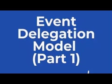 Delegation Event Model in Java | Easy Trick Explained in 1 Minute |“Delegation Event Model explained