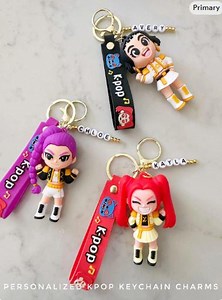 Personalized Backpack Charms Keychain Kpop Demon Hunters Inspired Gift Huntrix Birthday Party Kids Toddlers Graduation Gift Party Favors - Etsy