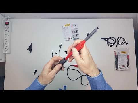 MOUNTING THE FLUKE MDA550 MOTOR SHAFT VOLTAGE PROBE