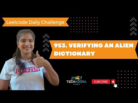 953. Verifying an Alien Dictionary