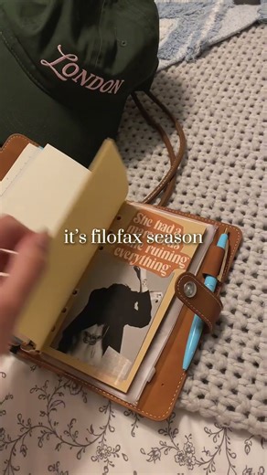 so excited to start my filofax for 2026 ✨ #filofax #journal #journaling #junkjournal #diy