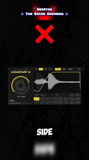 🎛️ Clean Up Kick & Bass with EQ Sidechain ⚡ #studiolife #musicproduction #websterthesoundenginer | Webster The Sound Engineer