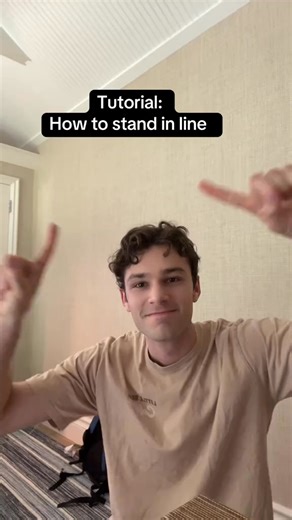 16 reactions | #tutorial how to stand in line #comedy #lol #funny #pov #haha #sketch #humor #standinginline | Denny Albert | Facebook