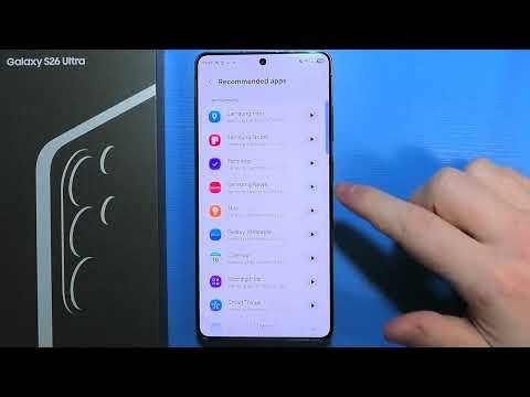 How to Restore Uninstalled Samsung Apps on Samsung Galaxy S26 Ultra
