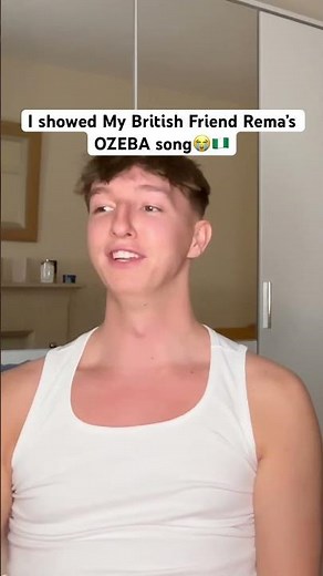 REMA SCARED my BRITISH Friend with OZEBA 😂(First Reaction) 🇳🇬 #afrobeats