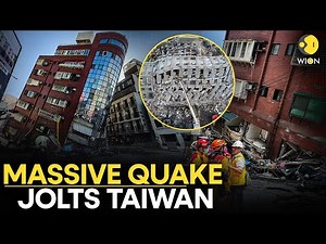 Taiwan Earthqauke LIVE: Taipei TREMBLES! 7.0 Magnitude MASSIVE Quake Hits Taiwan | WION Live