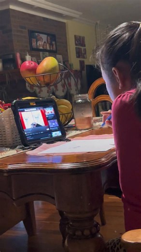 Rosarina Saw on Instagram: "My little muffin is learning to draw step by step on YouTube."