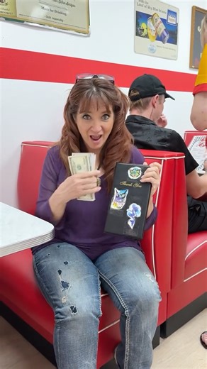 Waitress get's Mother Day blessing! This video is produced by Amy Jo Honey and Network Media, llc | Confessions Of A Kindness Queen