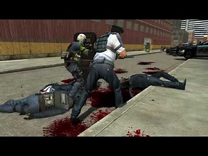 Police and FBI vs Terrorists in Gmod NPC Battles Vol.7