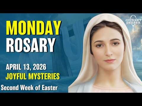 Monday Rosary 💛 Joyful Mysteries of the Rosary 💛 April 13, 2026 VIRTUAL ROSARY