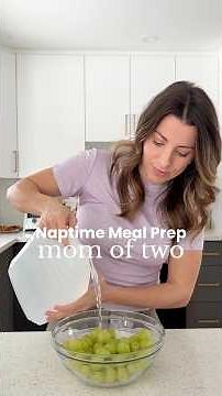 2 Hour Meal Prep for Healthy Kids Meals (travel friendly) 🍓🍇🫛🥕