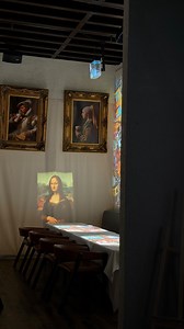 A new immersive dining experience just landed in West Hollywood 🎨 @7paintings_la is a 2.5-hour dinner show located on the second floor of @eplosangeles featuring seven courses inspired by iconic artists, complete with storytelling, interactive moments, and even a chance to create art yourself. ⭐️ Honest review: this is a really cool experience, but it’s important to go in not expecting fine dining. The food is thoughtfully curated to match the artwork, and there were definitely dishes I enjoyed