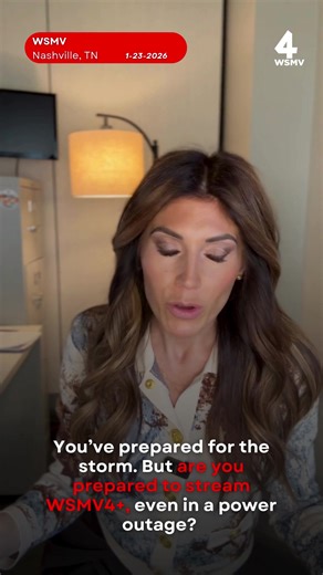 How are you preparing for the winter storm? Head to our app for instructions on how to stream WSMV4 and stay connected to the latest conditions and forecasts. #tennessee #prepare #storm