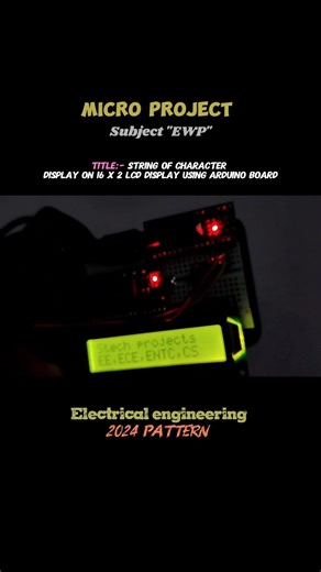 SE electrical engineering EWP project #shorts