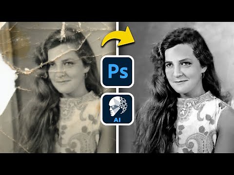 Restaureaza Poze Vechi Folosind AI si PS - Tutorial Photoshop pentru INCEPATORI