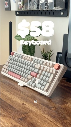 Budget clacky full size keyboard and keeps getting a better..#keyboard #setup #redragon #pcgaming