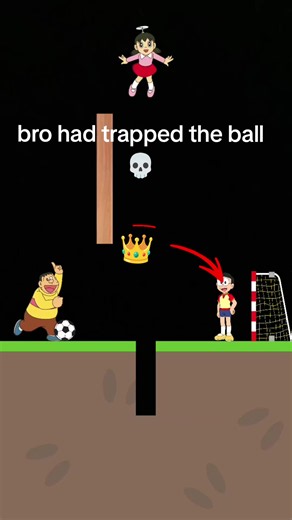 Nobita's Aura Outshines the Ball